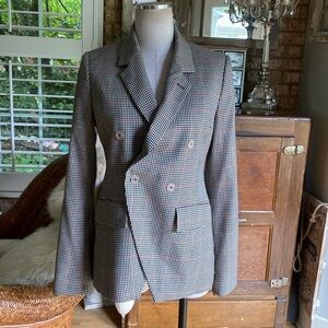 MANUEL RITZ ITALY LUXURY BLAZER JACKET 44 US 12 EXCELLENT